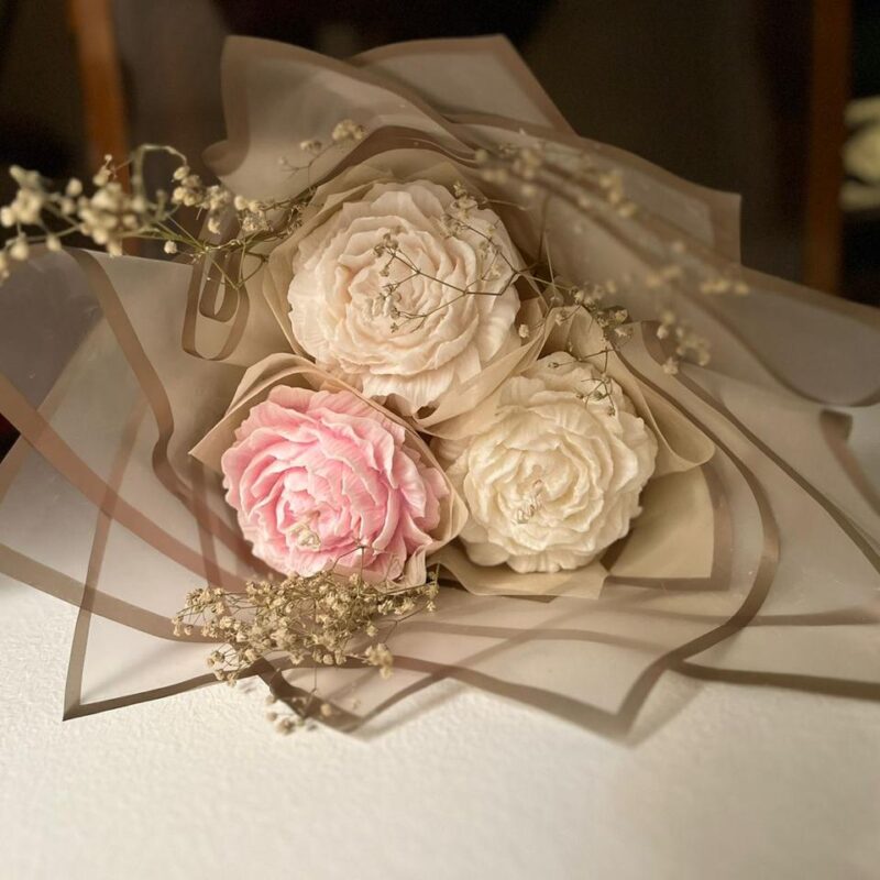 Floral Bouquet Candle