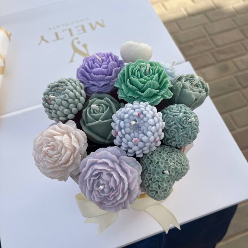 Flower Candle Bouquet