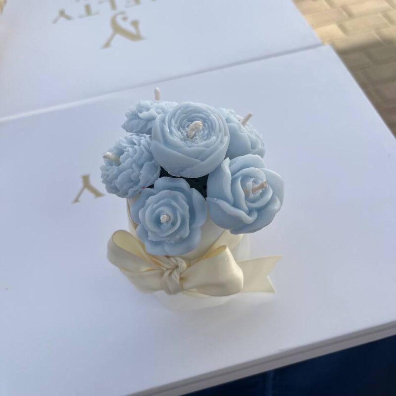 Mini FlowerCandle bouquet